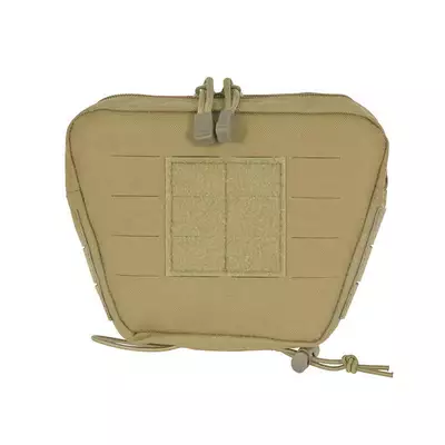 Dolna kieszeń użytkowa na akcesoria z linkami shockcord, Laser Cut - TAN [8FIELDS]