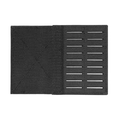 Panel rozszerzający typu WING Molle Laser-Cut  - Czarny [8Fields]
