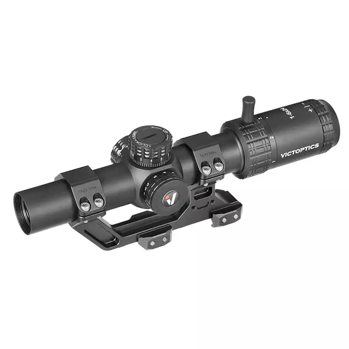 S6 1-6×24 LPVO SFP Scope with High Picatinny Mount [Vector Optics]