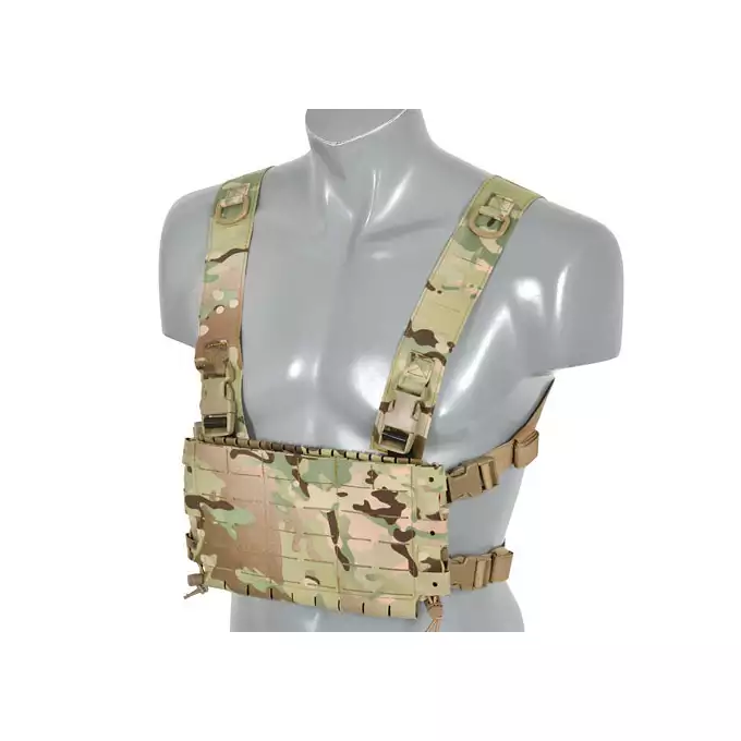 Chest Rig COMPACT MOLLE Laser Cut - Multicamo [8FIELDS]