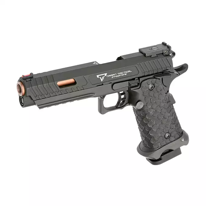 [Zestaw] R601 JW3 TTI Combat Master - Black [JAG Arms] + Standard Performance Green Gas 500ml [Nimrod]