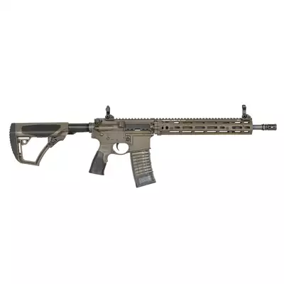 [Zestaw] Replika gazowa karabinka Daniel Defense DDM4 M4A1 RIII 12.5 Lightning Serie - Brown [EMG] + Kolimator Frenzy Plus 1x31x26 Red Dot [Vector Optics]