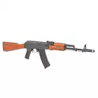 [Zestaw] Replika CM.056 Full Steel AK Eshooter ETU [CYMA] + Stalowy Mid-Cap na 140 kulek do AK74 - Black [BattleAxe]