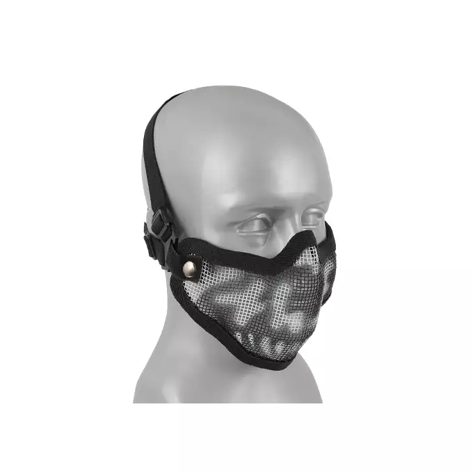Steel Skull Mesh Mask - Black [8FIELDS]
