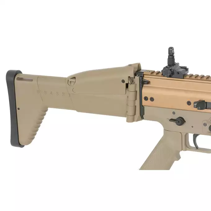 Replika FN SCAR-L z 25RPS, ESHOOTER ETU, GEN-2 - Tan [Cybergun]