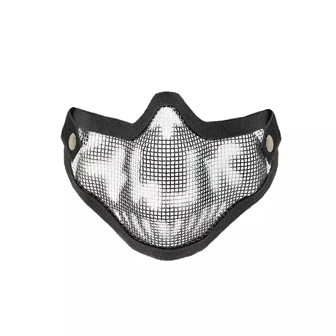 Steel Skull Mesh Mask - Black [8FIELDS]