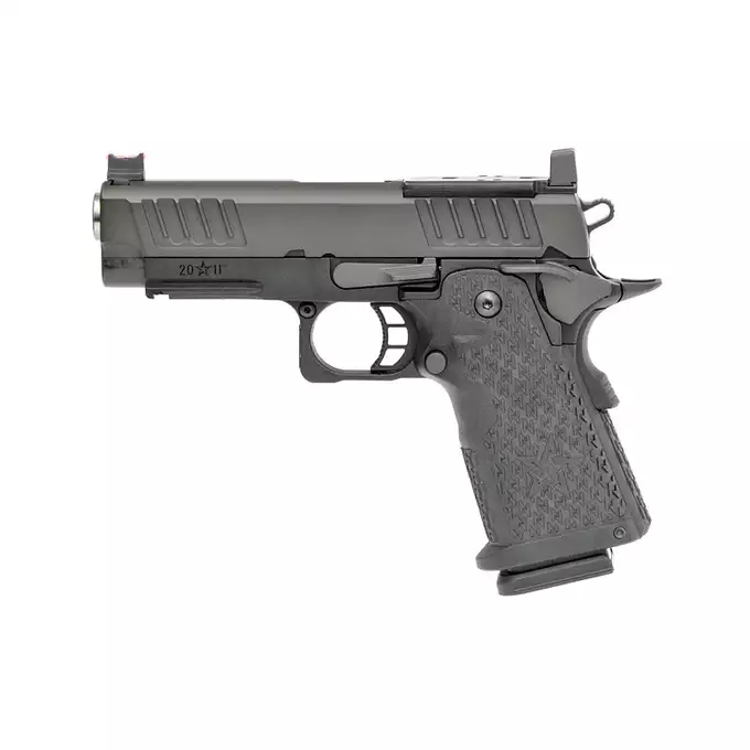 [Zestaw] Replika pistoletu STACCATO 2011 C2 Licencjonowane przez EMG - Black [6MMPROSHOP] + Standard Performance Green Gas 500ml [Nimrod]