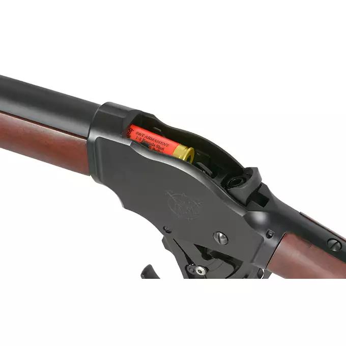 [Zestaw] Replika strzelby M1887 Lever Action - Real Wood [S&amp;T] + Zestaw 5 Naboi na 3 Kulek do Strzelby M1887 Green Gaz [S&amp;T]