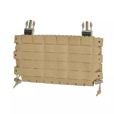 Panel Buckle-up COMPACT - insert for 3 magazines, MOLLE Laser Cut - Tan [8FIELDS]
