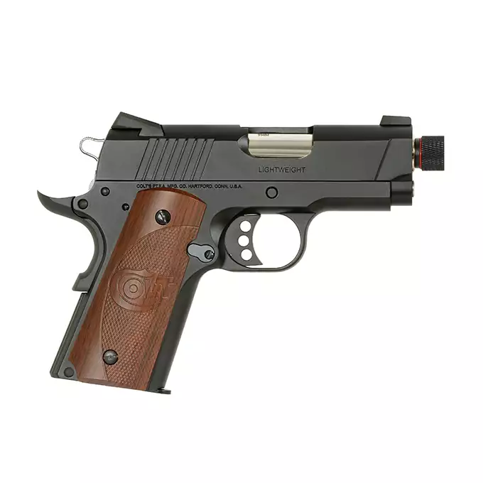 Replika pistoletu COLT 1911 DEFENDER licencjonowana przez EMG [6MMPROSHOP]