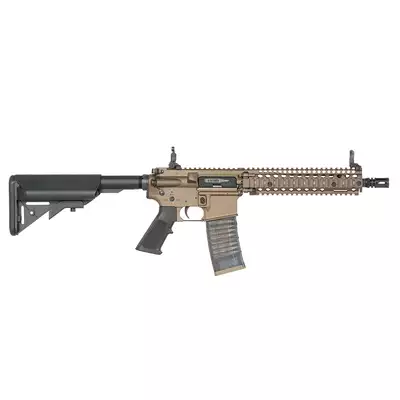 [Zestaw] Replika Gazowa Karabinka Daniel Defense DDMK18 - Dark Flat [EMG] + Standard Performance Green Gas 500ml [Nimrod]