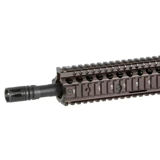 Daniel Defense M4A1 12.5" GBBR MWS Gas Airsoft Rifle - FDE [EMG]