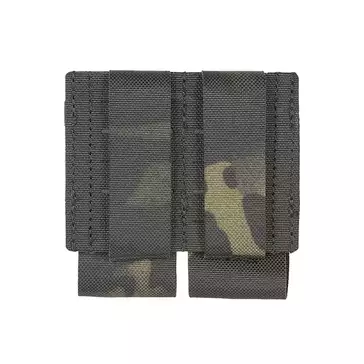 Double 40mm grenade pouch LASER CUT - Multicamo Black [8FIELDS]