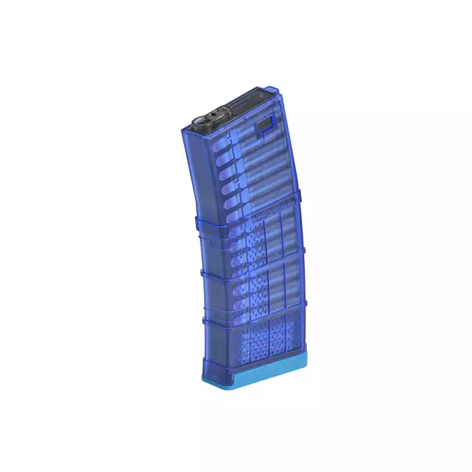 [Zestaw] Replika karabinka Noveske 10.5" Gen III Shorty 300BLK  Eshooter ETU - Black [EMG] + 180-kulkowy magazynek treningowy Lancer L5AWM 5.56 - Niebieski [EMG]