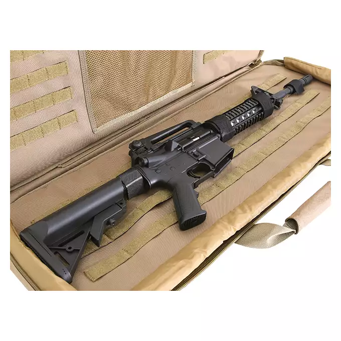 [Zestaw] CM.053B Full Steel AK replika Eshooter ET [CYMA] + Pokrowiec na broń długą 90cm - Olive [8FIELDS]