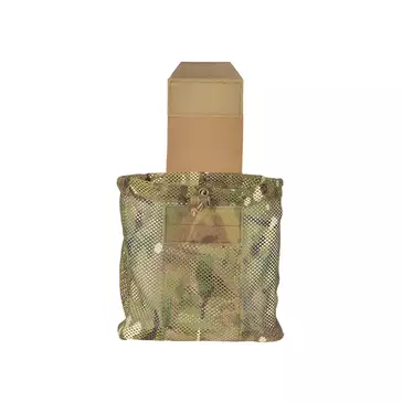Laser Cut Foldable Mesh Dump Pouch - Multicamo [8FIELDS]
