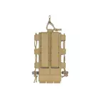 Laser Cut Adjustable Radio / Bottle Pouch with Shockcord - Tan [8FIELDS]