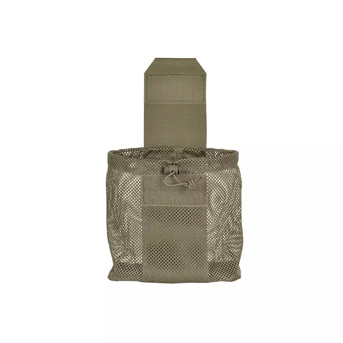 Laser Cut Foldable Mesh Dump Pouch - Ranger Green [8FIELDS]