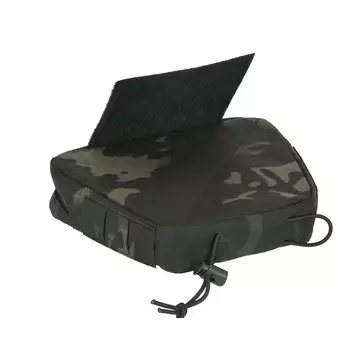 Lower utility pouch for accessories with shockcord retention, Laser Cut - Multicam Black [8FIELDS]