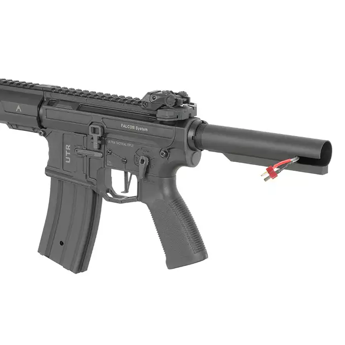 [Zestaw] M916G UTR556 - Black [DE] + Magazynek Mid-Cap na 220 kulek do AR15/M4/M16 -  Black [DE]