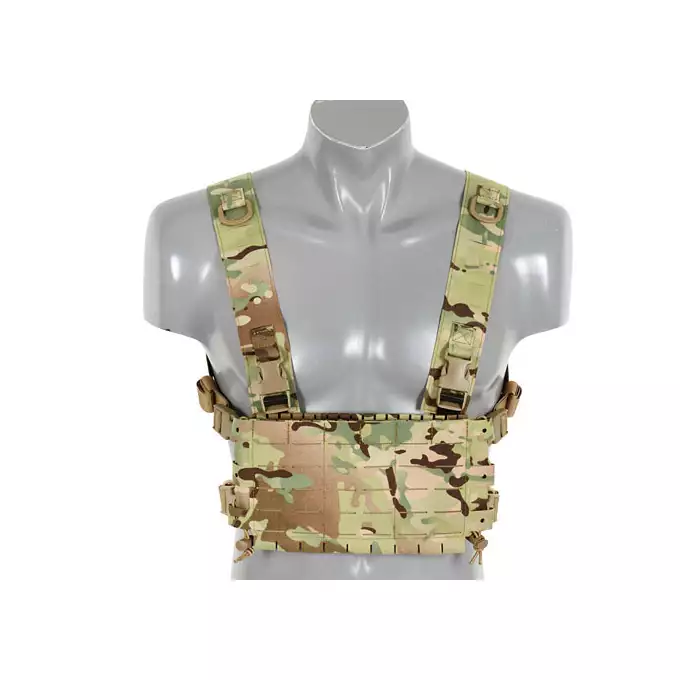 Chest Rig COMPACT MOLLE Laser Cut - Multicamo [8FIELDS]