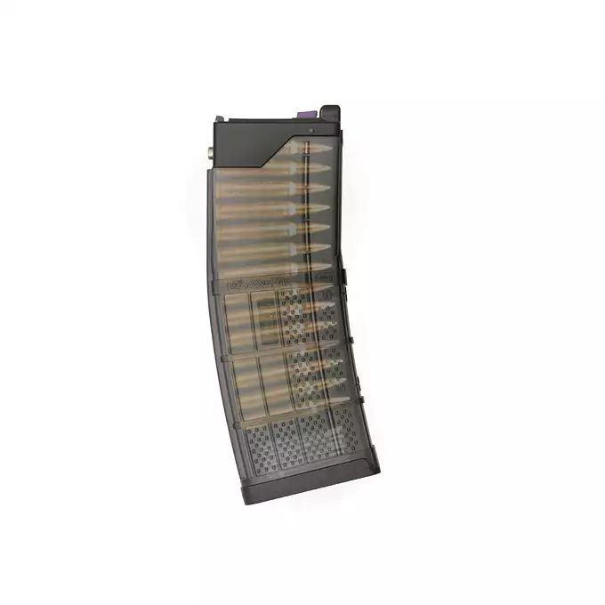 [Zestaw] Magazynek LANCER L5 5.56 AWN Green Gaz do karabinków gazowych CGS, MWS - Black [EMG]