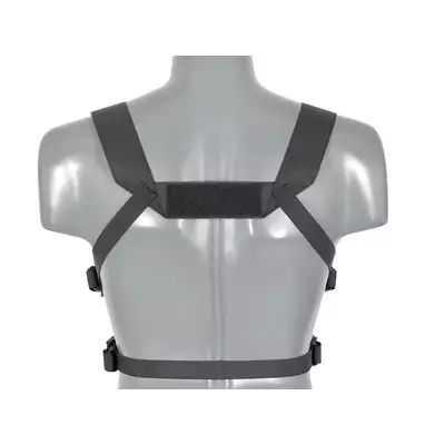 Chest Rig COMPACT - Buckle-up, MOLLE Laser Cut - Black [8FIELDS]