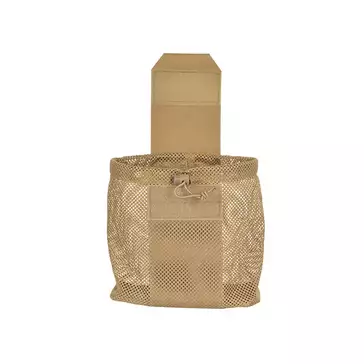 Laser Cut Foldable Mesh Dump Pouch - TAN [8FIELDS]
