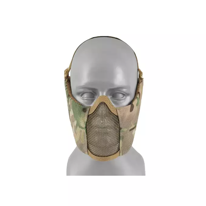 Low-Profile Protective Mask with Cheek and Ear Protection type A - Multicamo [8FIELDS]
