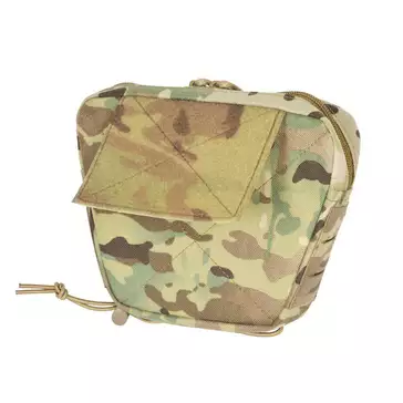 Lower utility pouch for accessories with shockcord retention, Laser Cut - Multicamo [8FIELDS]