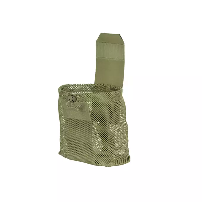 Laser Cut Foldable Mesh Dump Pouch - Olive [8FIELDS]