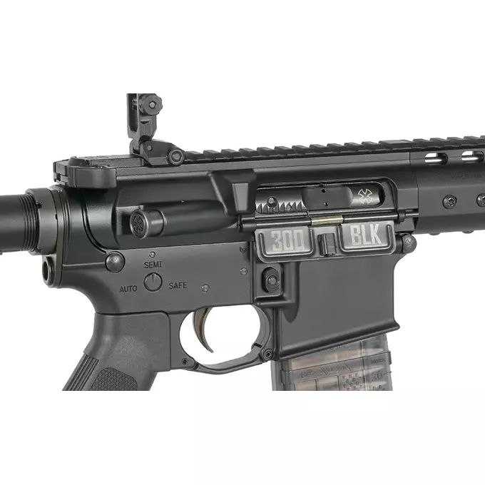[Zestaw] Replika gazowa karabinka Noveske 10.5" Gen III Shorty 300BLK - Black [EMG] + Standard Performance Green Gas 500ml [Nimrod]