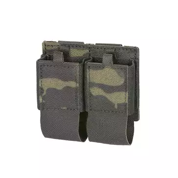Double 40mm grenade pouch LASER CUT - Multicamo Black [8FIELDS]