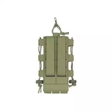 Laser Cut Adjustable Radio / Bottle Pouch with Shockcord - Olive [8FIELDS]