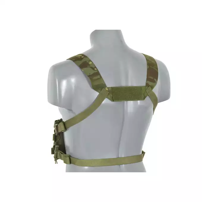 Chest Rig COMPACT - Buckle-up, MOLLE Laser Cut - Multicamo Tropic [8FIELDS]