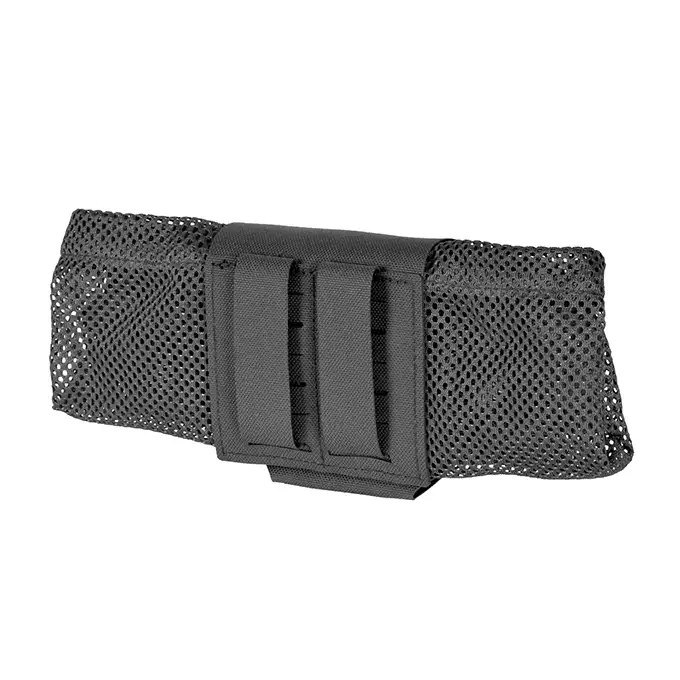 Laser Cut Foldable Mesh Dump Pouch - Black [8FIELDS]