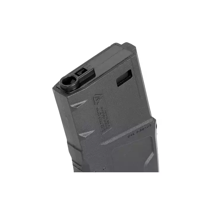 [Zestaw] Replika karabinka B&amp;T APC 556 ETU - Black [ASG] + Polimerowy magazynek STRIKE MAG na 210 kulek do M4/AR15 [EMG]