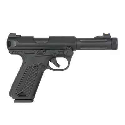 [Zestaw] Pistolet AAP-01 ASSASSIN - black [ACTIONARMY] + Standard Performance Green Gas 500ml [Nimrod]
