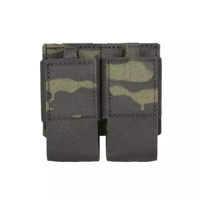 Double 40mm grenade pouch LASER CUT - Multicamo Black [8FIELDS]