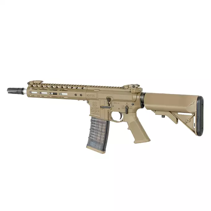 [Set] Noveske 10.5" Gen III Shorty 300BLK GBBR Replica - Tan [EMG] + 30rd Lancer L5AWM 300BLK Style Train-Safe GBBR Magazine - Blue [EMG]