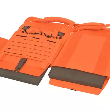 Jump Plate Carrier Buckle Up Laser cut z Atrapami Płyt Balistycznych - Orange [8FIELDS]