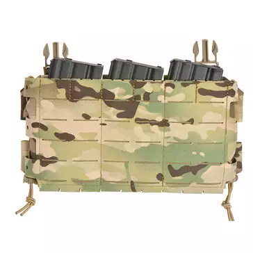 Buckle-Up COMPACT Panel - insert for 3 magazines, MOLLE Laser Cut - Multicam [8FIELDS]