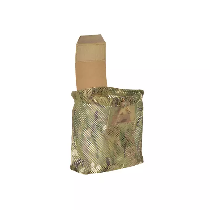 Laser Cut Foldable Mesh Dump Pouch - Multicamo [8FIELDS]