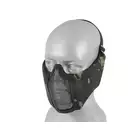 Low-Profile Protective Mask with Cheek and Ear Protection type A - Multicamo Black [8FIELDS]