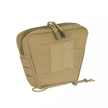 Lower utility pouch for accessories with shockcord retention, Laser Cut - TAN [8FIELDS]