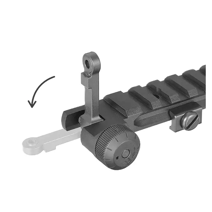 Montage rehausseur de lunette de tir 5.56 - Black [CGS]