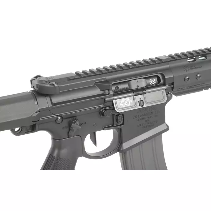 [Zestaw] Replika karabinka Noveske N4 Ghetto Blaster 10.5" MWS Gen3 GBBR - Black [EMG] + Pokrowiec na broń 105cm - Czarny [8FIELDS]