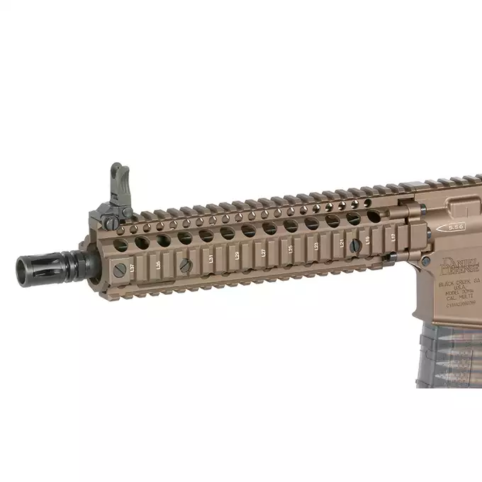 [Zestaw] Replika Gazowa Karabinka Daniel Defense DDMK18 - Dark Flat [EMG] + Standard Performance Green Gas 500ml [Nimrod]