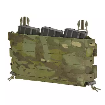 Buckle-up COMPACT - insert for 3 magazines, MOLLE Laser Cut - Multicam Tropic [8FIELDS]
