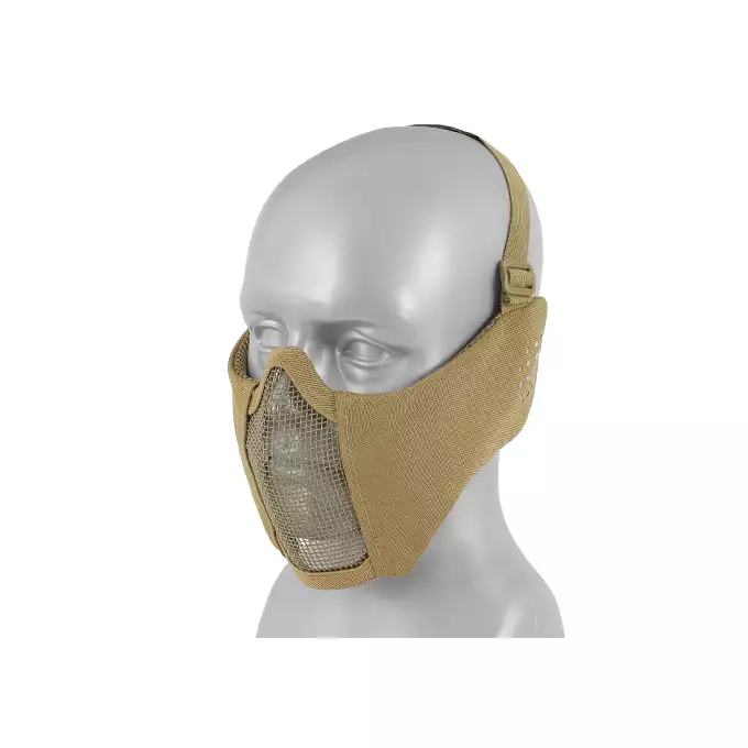 Low-Profile Protective Mask with Cheek and Ear Protection type A - TAN [8FIELDS]